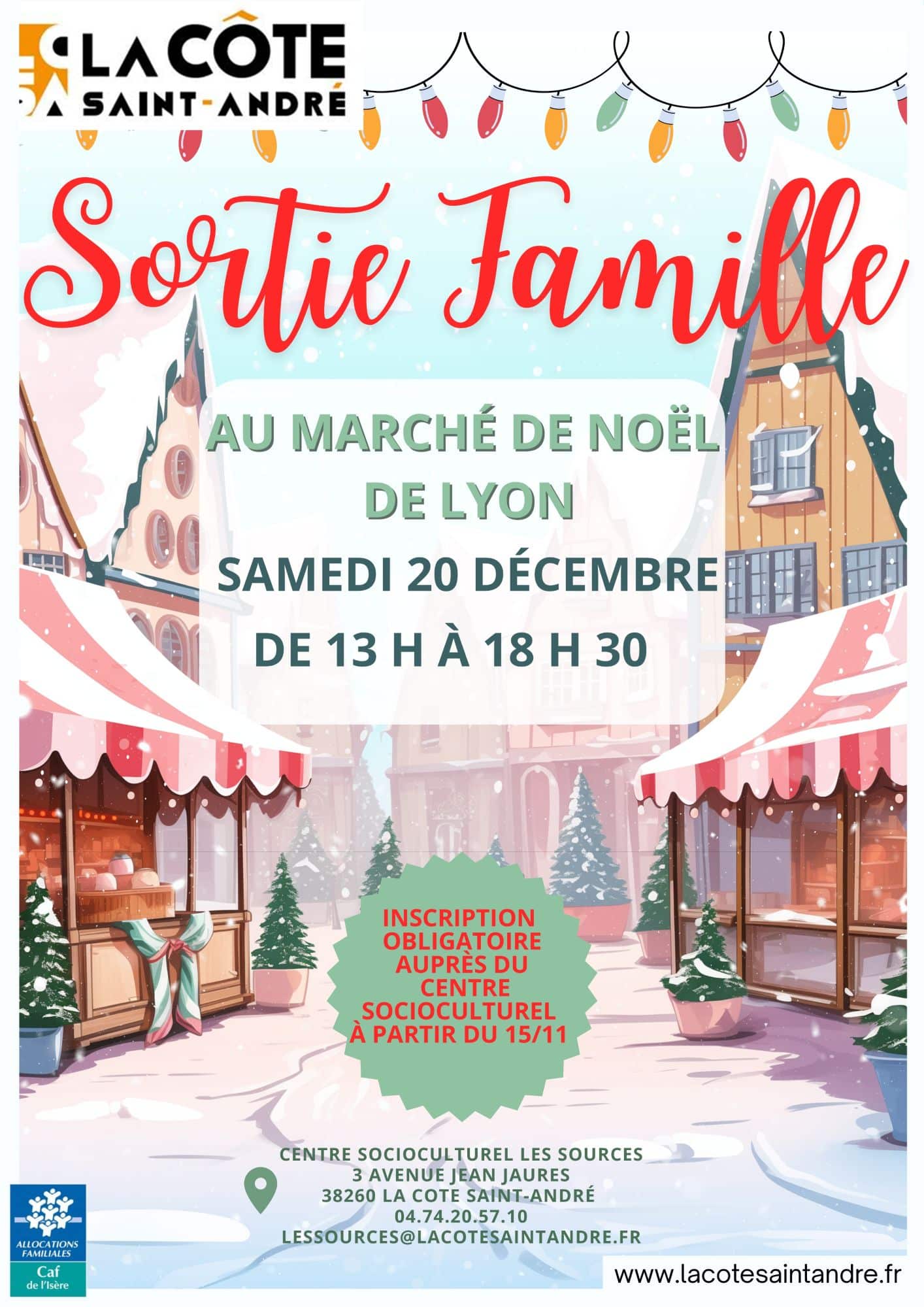 Affiche sortie famille