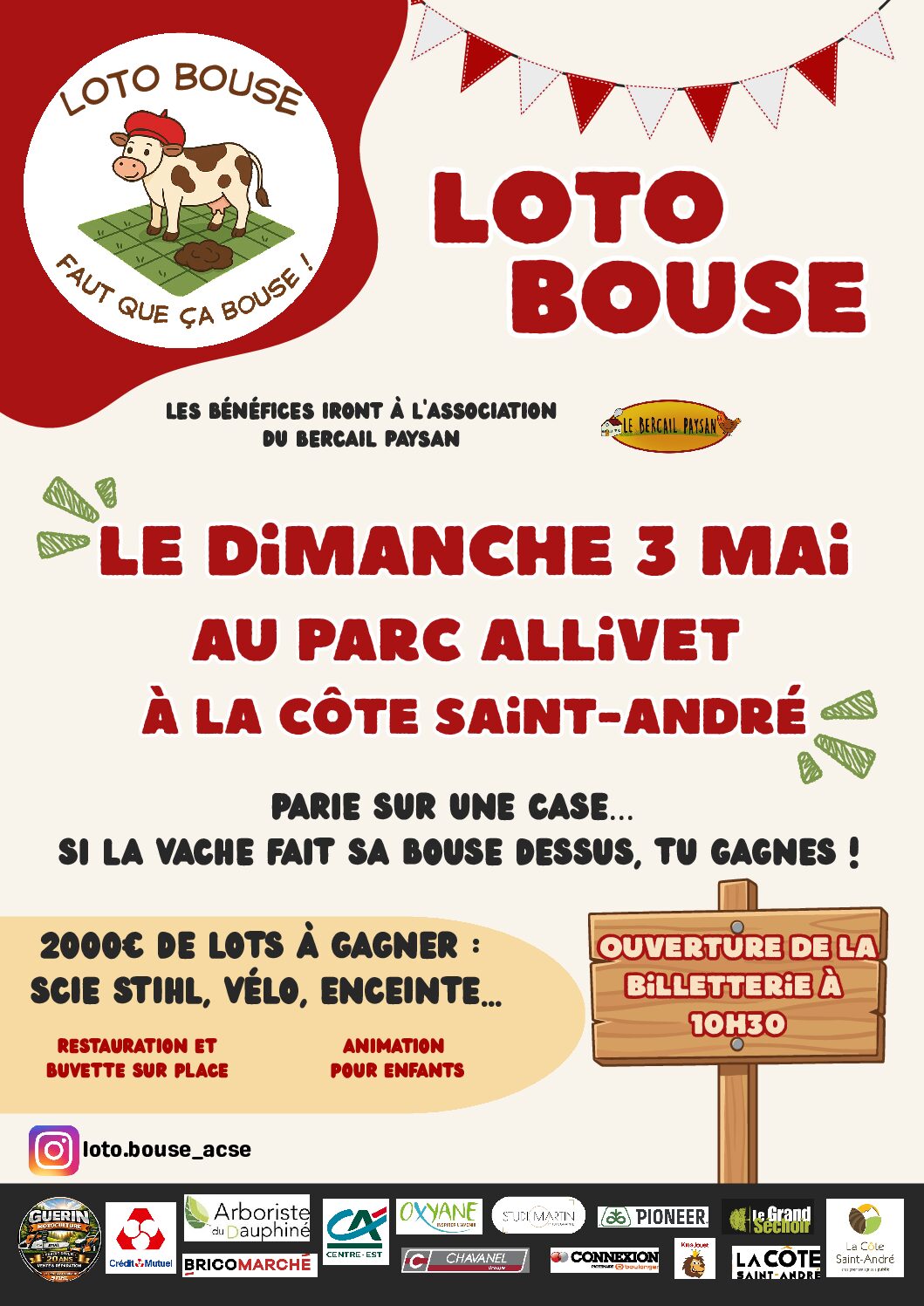 Affiche Loto bouse A4