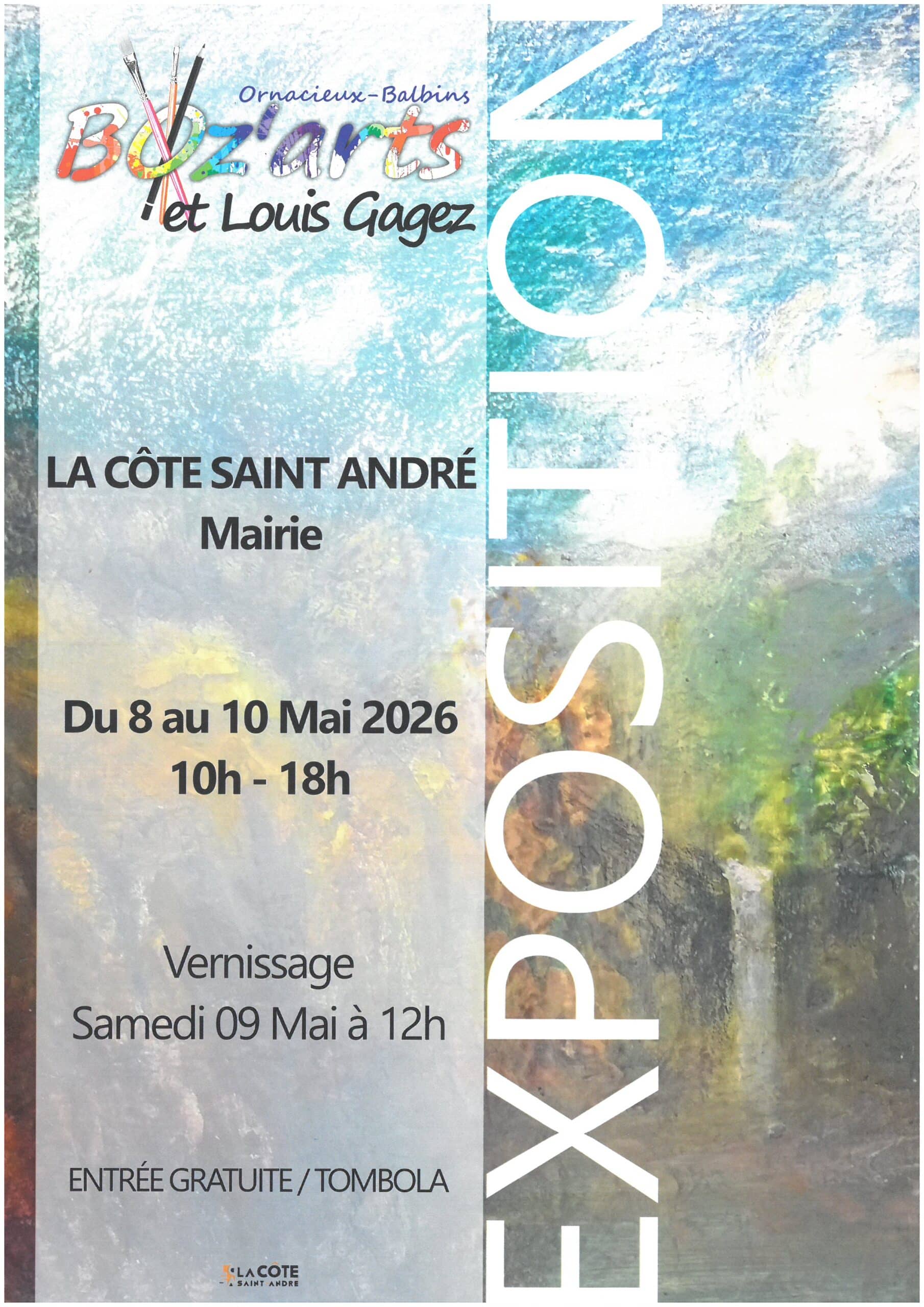 affiche expo bozarts